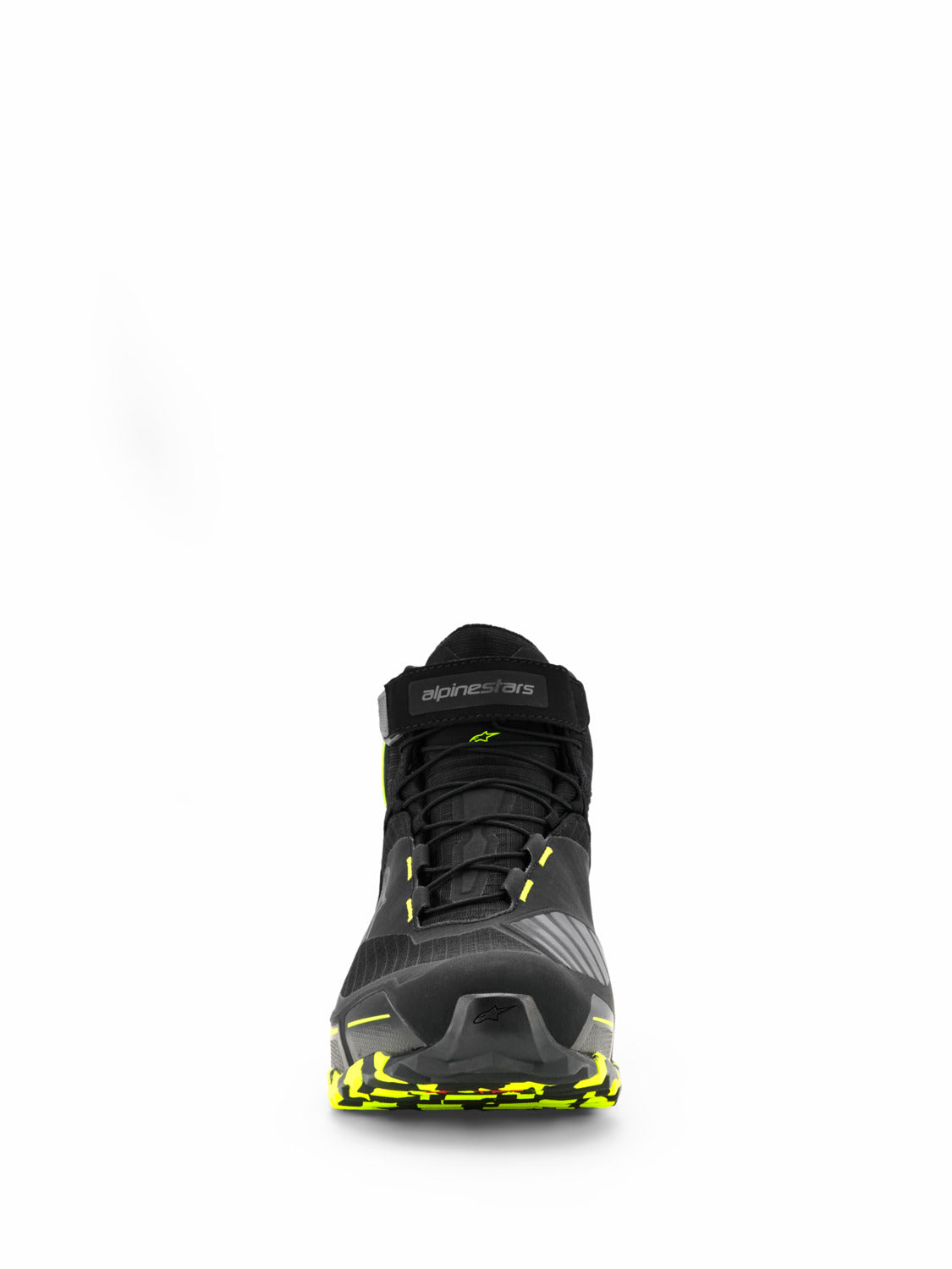 Boty Alpinestars CR-X Drystar černá/tmavě šedá/žlutá fluo
