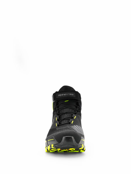 Boty Alpinestars CR-X Drystar černá/tmavě šedá/žlutá fluo
