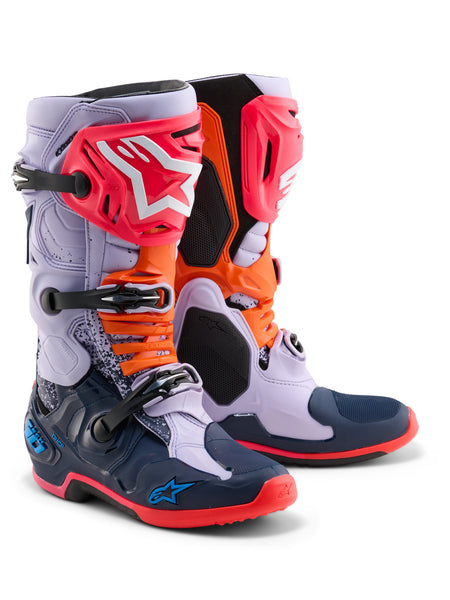 Boty Alpinestars Tech 10 limitovaná edice Records černá/multicolor
