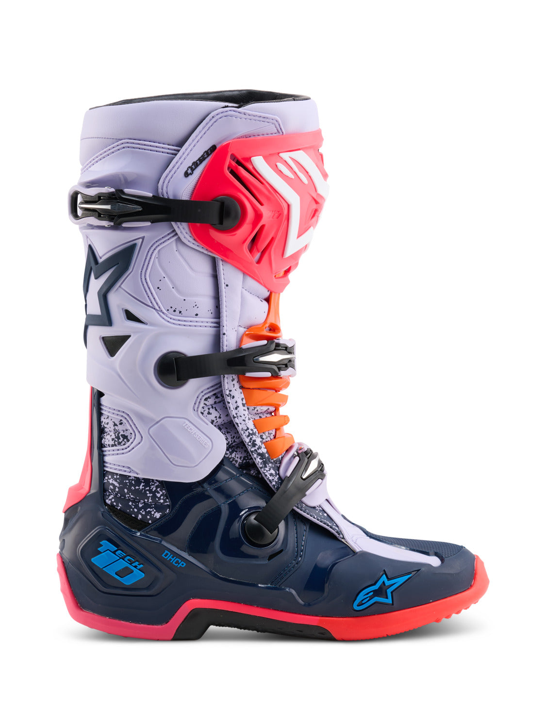 Boty Alpinestars Tech 10 limitovaná edice Records černá/multicolor