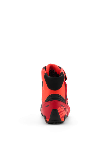 Boty Alpinestars FASTER-4 MM93 červená fluo/červená/černá