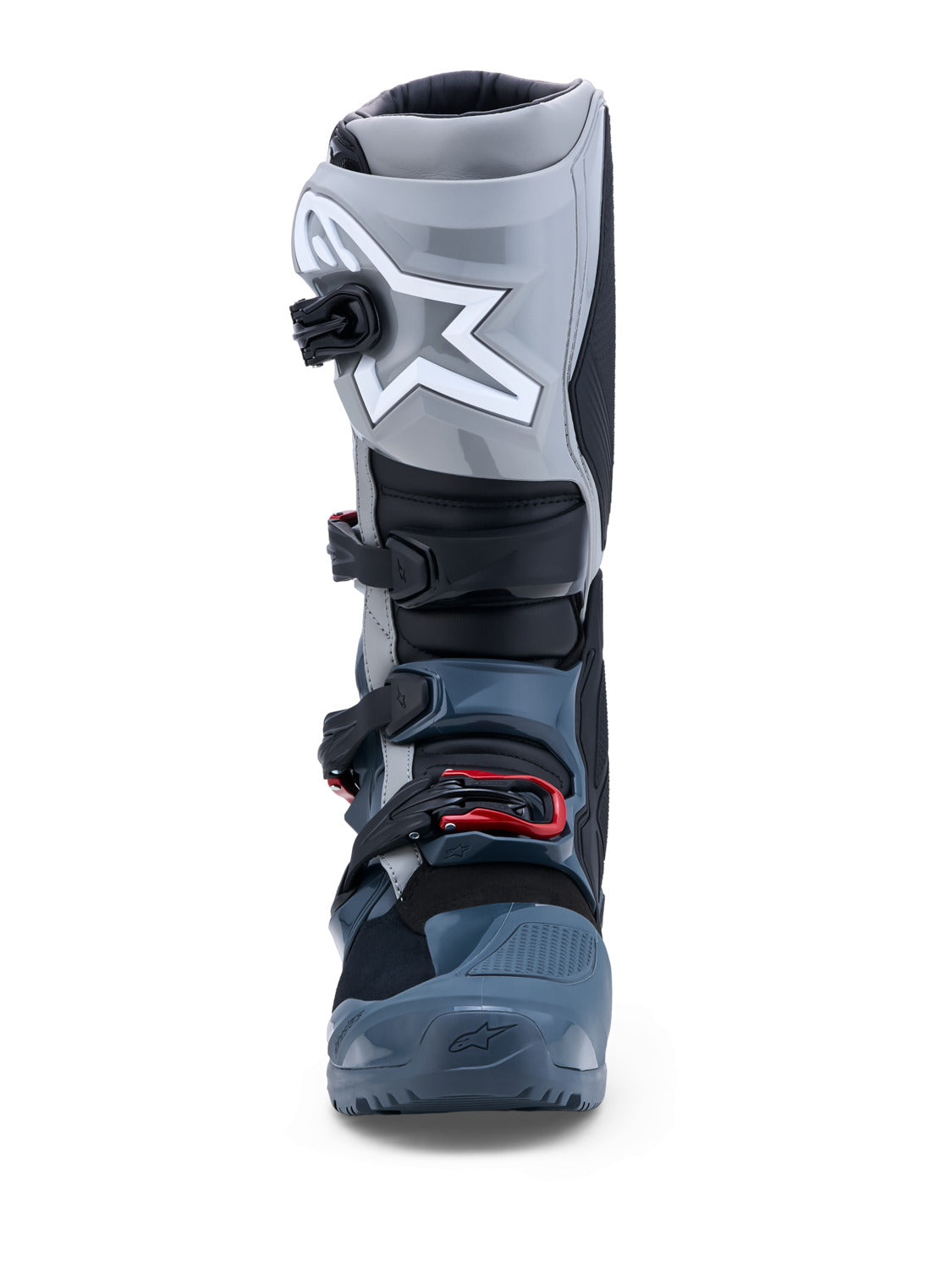 Boty Alpinestars Tech 7 Enduro Drystar tmavě šedá/světle šedá/červená