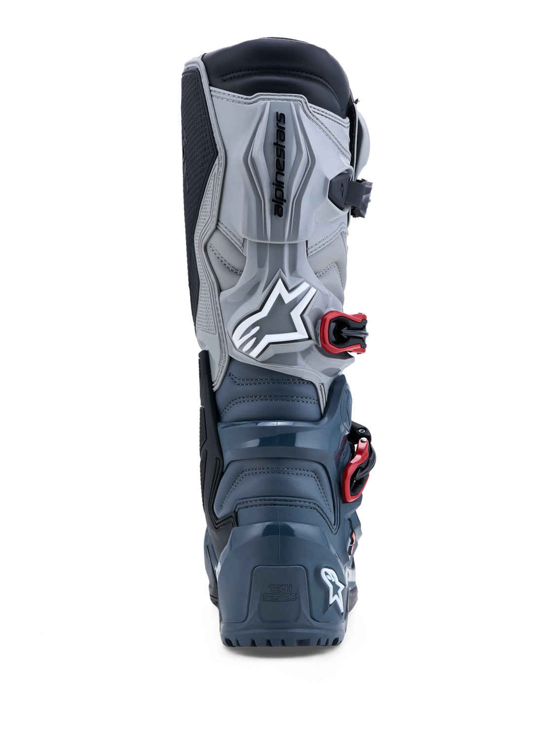 Boty Alpinestars Tech 7 Enduro Drystar tmavě šedá/světle šedá/červená
