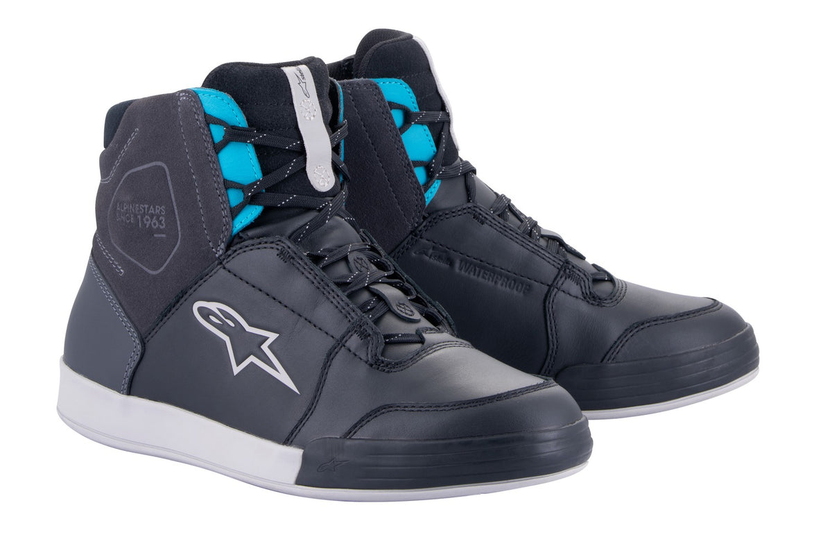 Dámské boty Alpinestars Stella Chrome Drystar černá/tmavě šedá/modrá