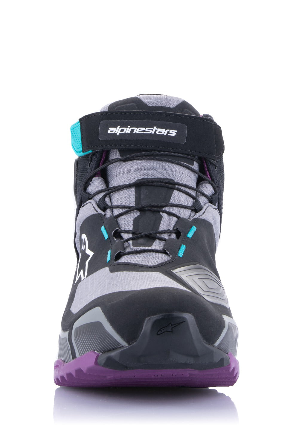 Dámské boty Alpinestars Stella CR-X Drystar černá/šedá/fialová/tyrkysová