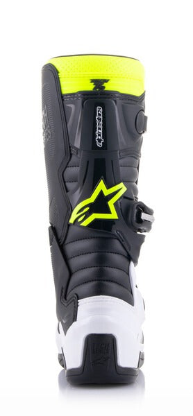 Dětské boty Alpinestars Tech 7 S černá/bílá/žlutá fluo/modrá