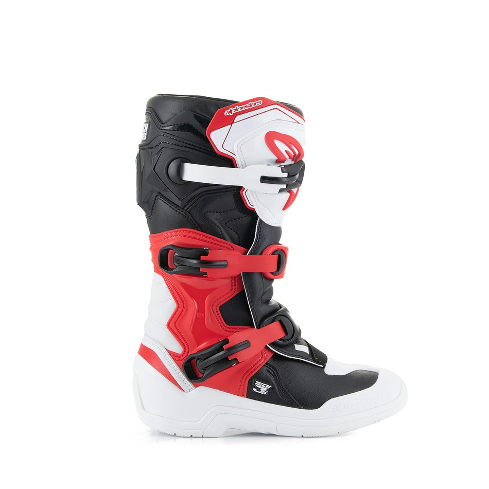 Dětské boty Alpinestars Tech 3S Youth bílá/černá/červená