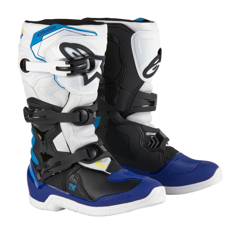 Dětské boty Alpinestars Tech 3S Youth bílá/černá/modrá