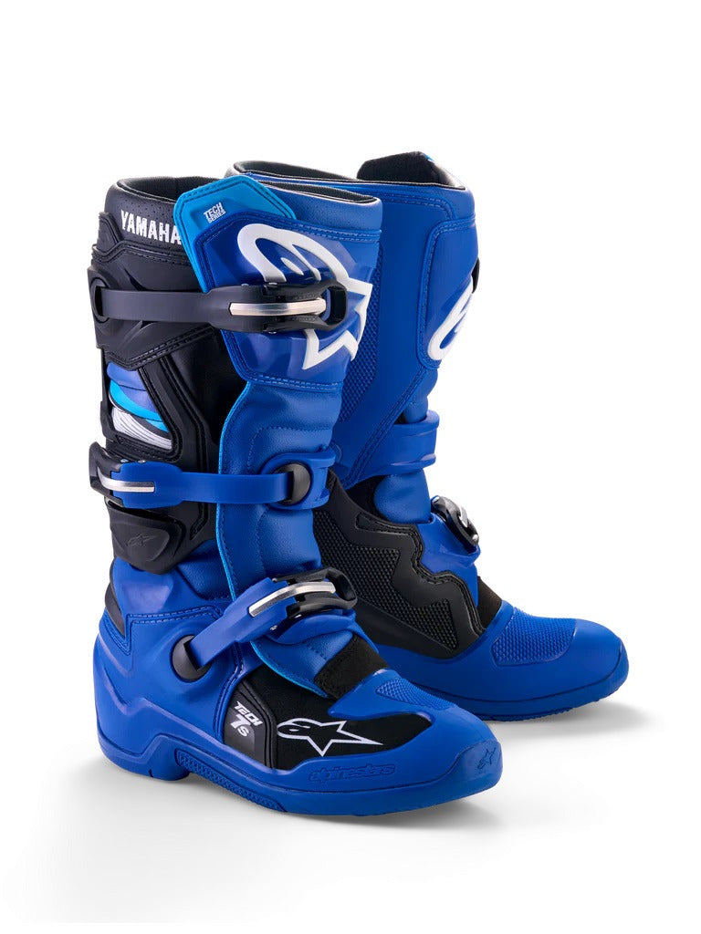 Dětské boty Alpinestars Tech 7 S Yamaha modrá/bílá/černá