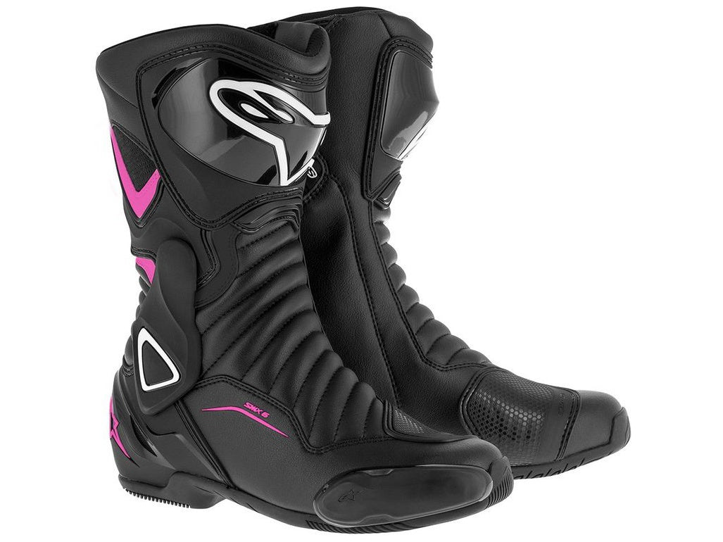 Dámské boty Alpinestars Stella S-MX 6 černé/fialové/bílé