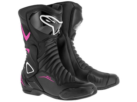 Dámské boty Alpinestars Stella S-MX 6 černé/fialové/bílé