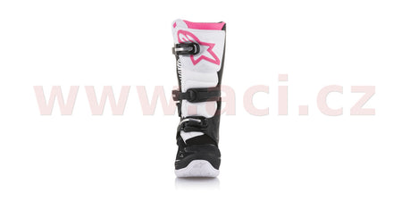 Boty Alpinestars Stella Tech 3 černé/bílé/růžové