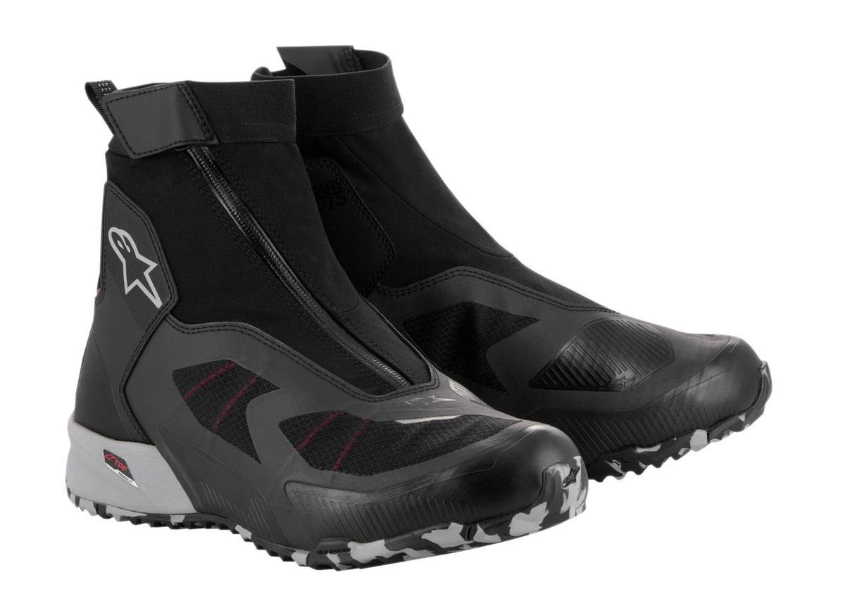 Boty Alpinestars CR-8 GORE-TEX černá/šedá/červená