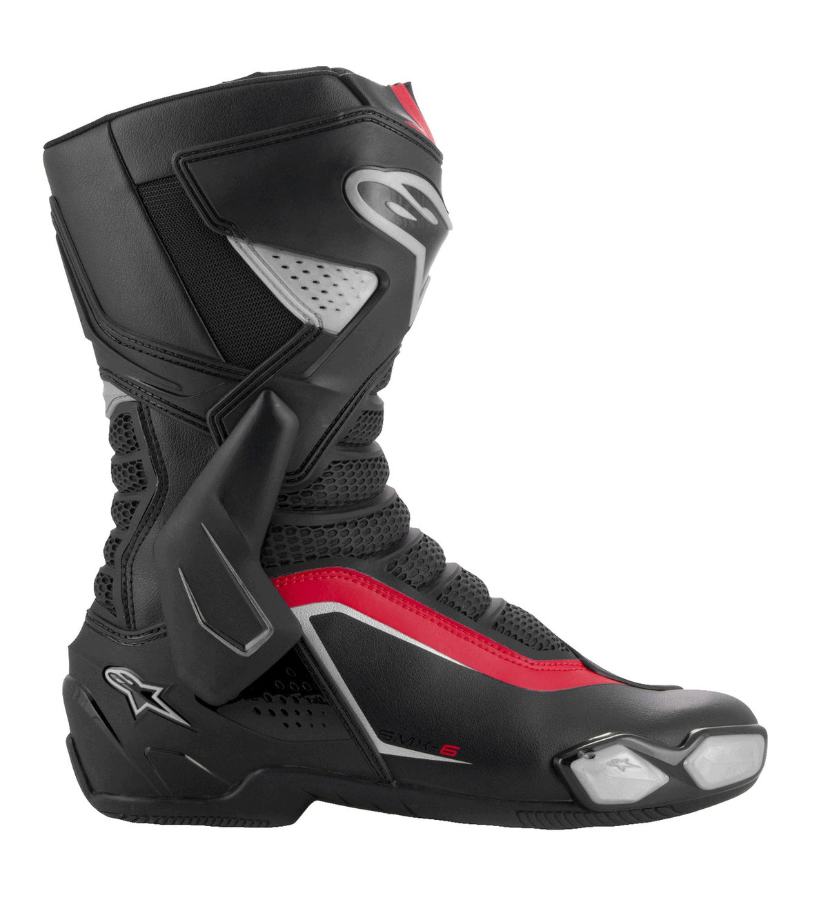 Boty Alpinestars SMX-6 3 černá/stříbrná/červená