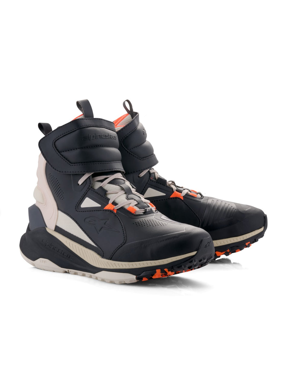 Boty Alpinestars Speedstreet černá/mandlová/oranžová