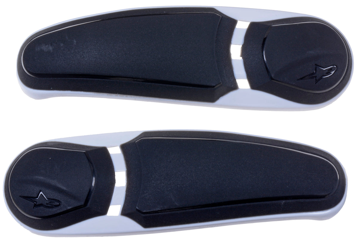 Slidery špičky pro boty Alpinestars SMX Plus verze do roku 2012 černé/bílé, pár