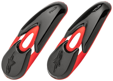 Slidery špičky pro boty Alpinestars SMX-R/SMX-1/2/4/5/WP/STELLA/SUPERTECH R černé/červené, pár