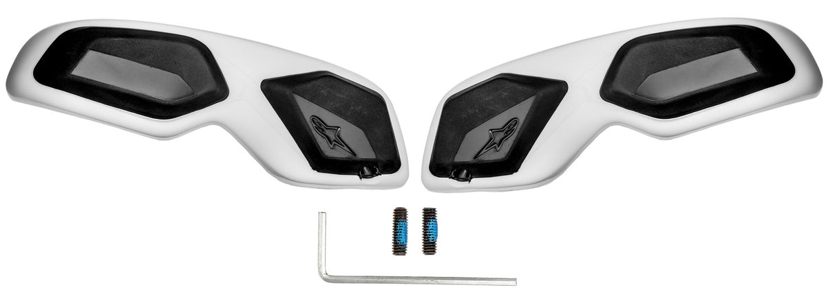 Slidery špičky pro boty Alpinestars SMX-6 V2 černá/bílá, plast, pár