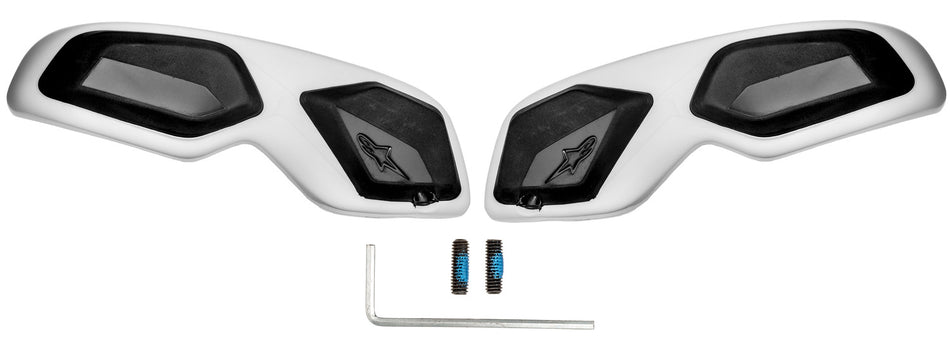 Slidery špičky pro boty Alpinestars SMX-6 V2 černá/bílá, plast, pár
