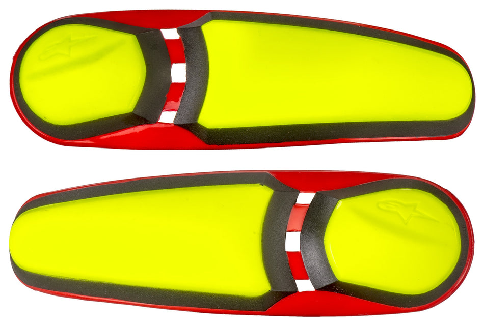 Slidery špičky pro boty Alpinestars SMX Plus verze do roku 2012 žluté/červené, pár
