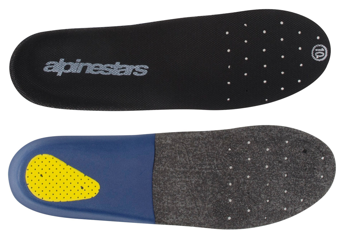 Vložky pro boty Alpinestars Tech 10 šedé/modré/žluté, pár