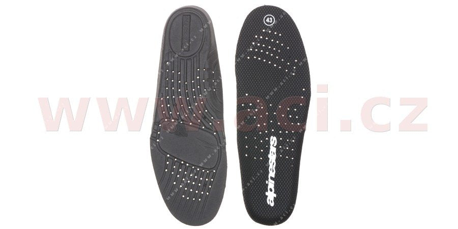 Vložky pro boty Alpinestars SMX PLUS/5/6/TECH Touring/grand Torino/air Plus černé, pár
