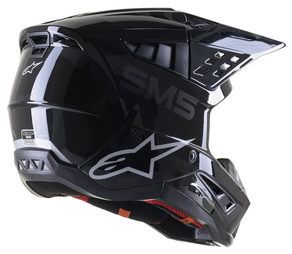 Přilba Alpinestars S-M5 Rover černá/antracit maskáčová lesklá