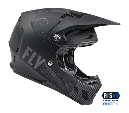 Přilba Fly Racing Formula CC Primary černá matná/šedá
