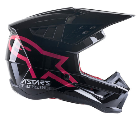 Přilba Alpinestars S-M5 Compass černá/růžová