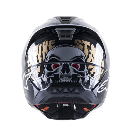 Přilba Alpinestars S-M5 Solar Flare černá/šedá
