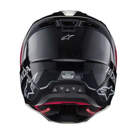Přilba Alpinestars S-M5 Honda černá/červená/šedá