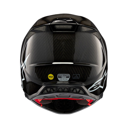Přilba Alpinestars Supertech S-M10 Solid lesklý karbon
