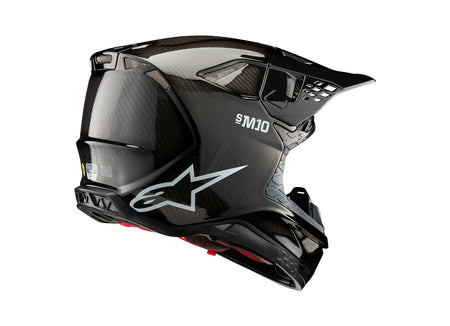 Přilba Alpinestars Supertech S-M10 Solid lesklý karbon