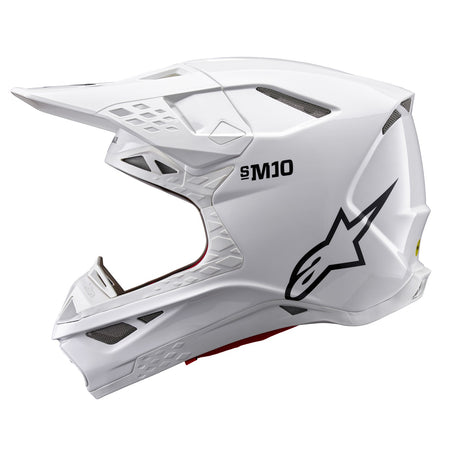 Přilba Alpinestars Supertech S-M10 Solid bílá