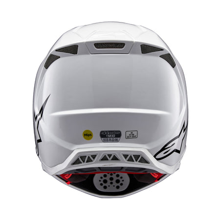 Přilba Alpinestars Supertech S-M10 Solid bílá