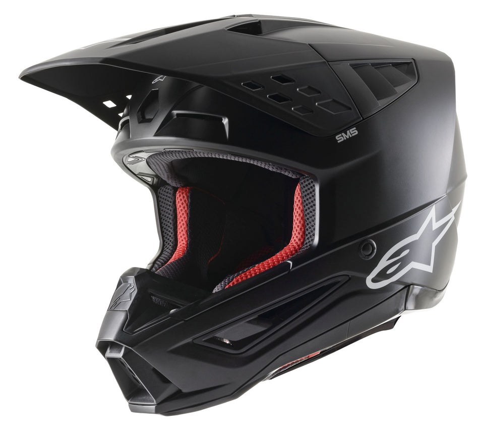 Přilba Alpinestars S-M5 Solid černá matná