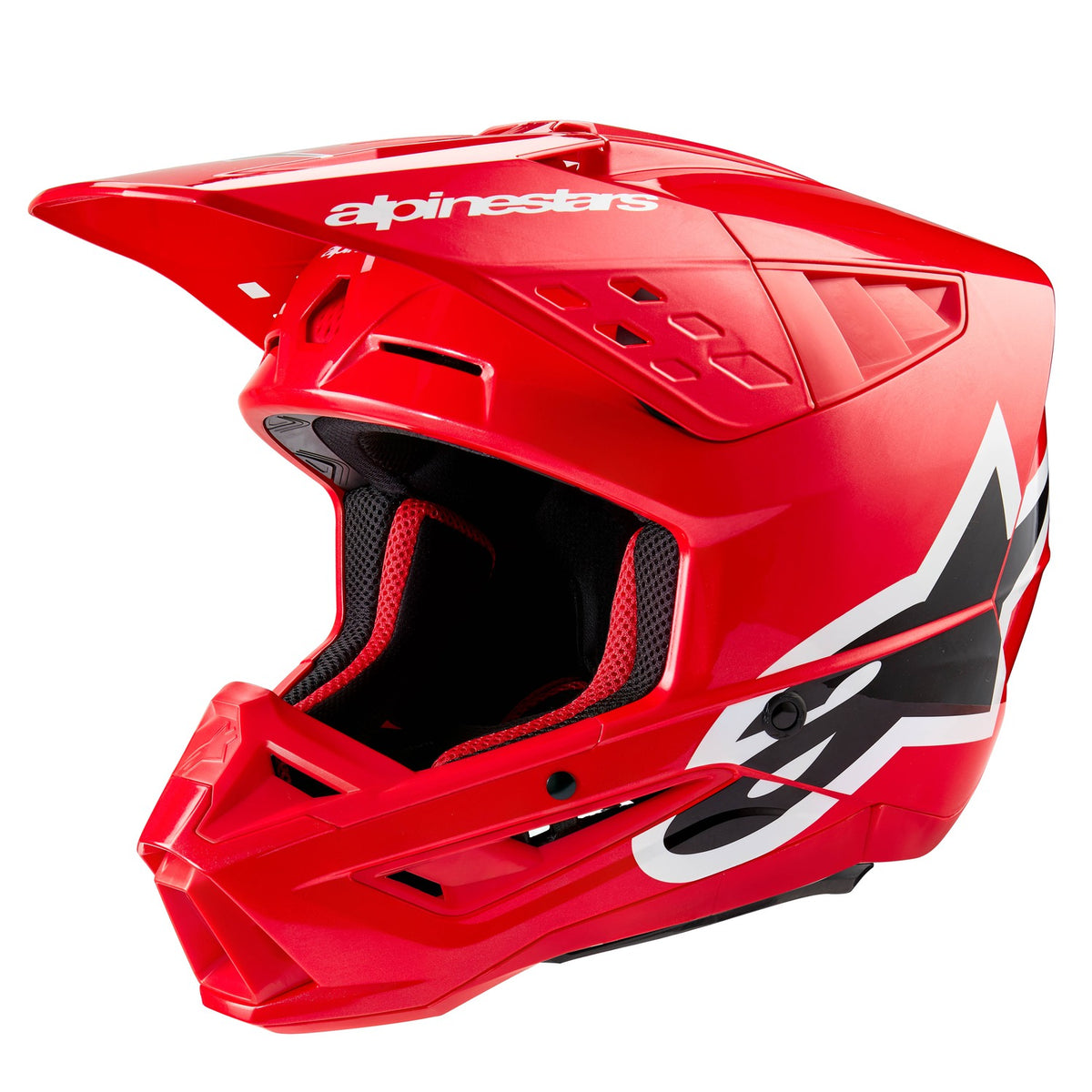 Přilba Alpinestars S-M5 Corp červená