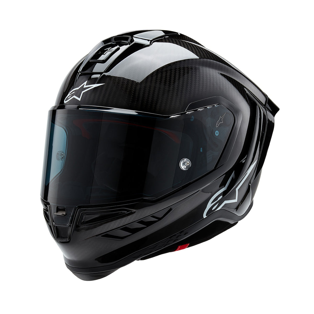 Přilba Alpinestars Supertech R10 Solid lesklý karbon/matný karbon