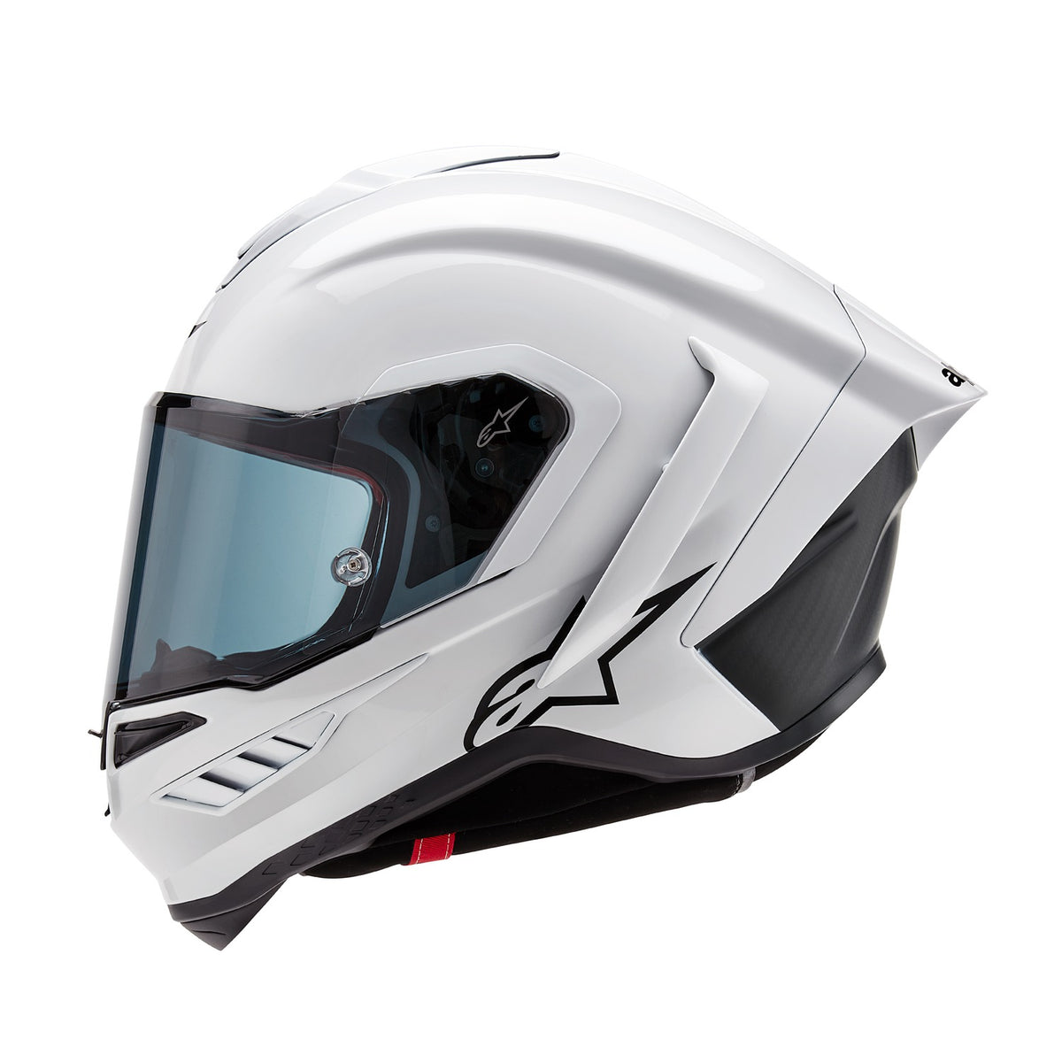 Přilba Alpinestars Supertech R10 Solid bílá/matný karbon