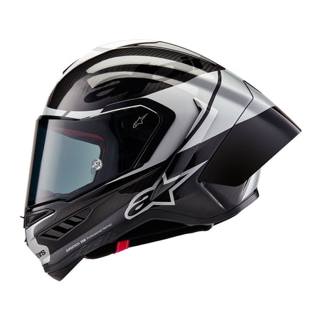Přilba Alpinestars Supertech R10 Element karbon/stříbrná/černá