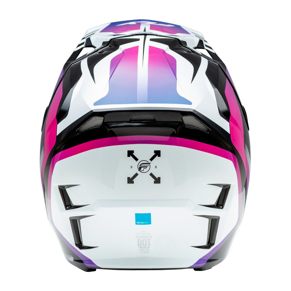 Přilba Fly Racing Formula CP bílá/černá/fialová