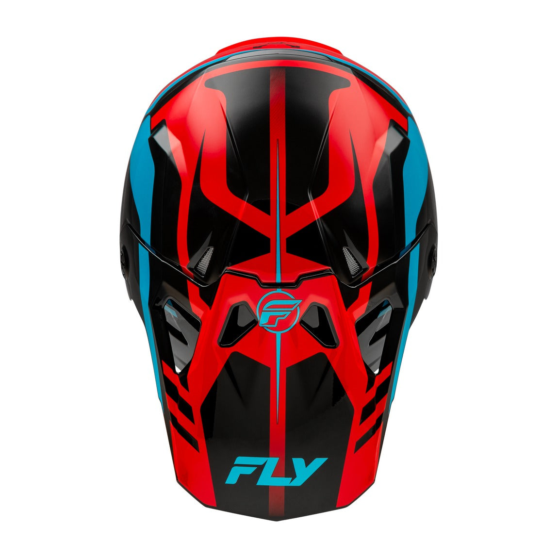 Přilba Fly Racing Formula CP červená/černá/modrá