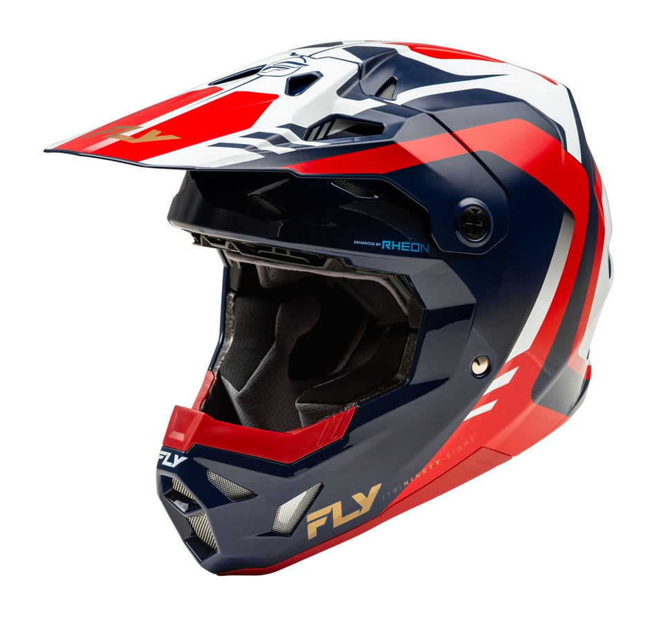 Přilba Fly Racing Formula CP červená/bílá/modrá