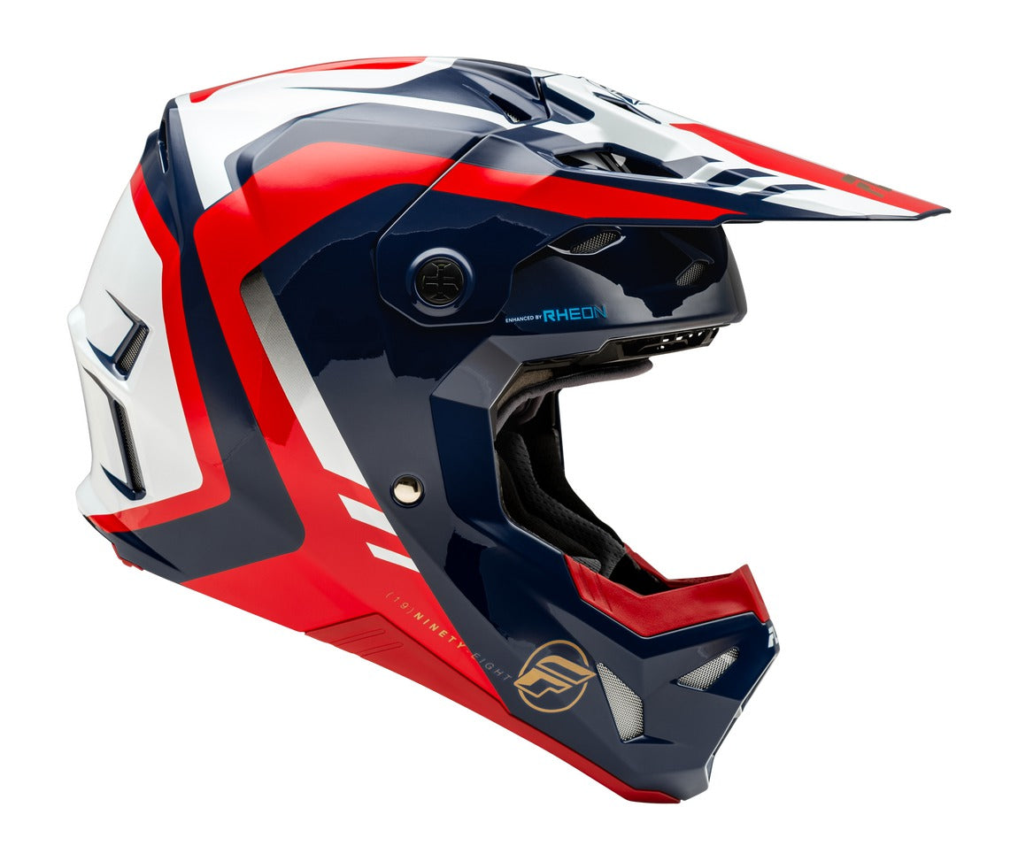 Přilba Fly Racing Formula CP červená/bílá/modrá