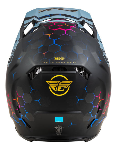 Přilba Fly Racing Formula CC Tektonic černá/šedá