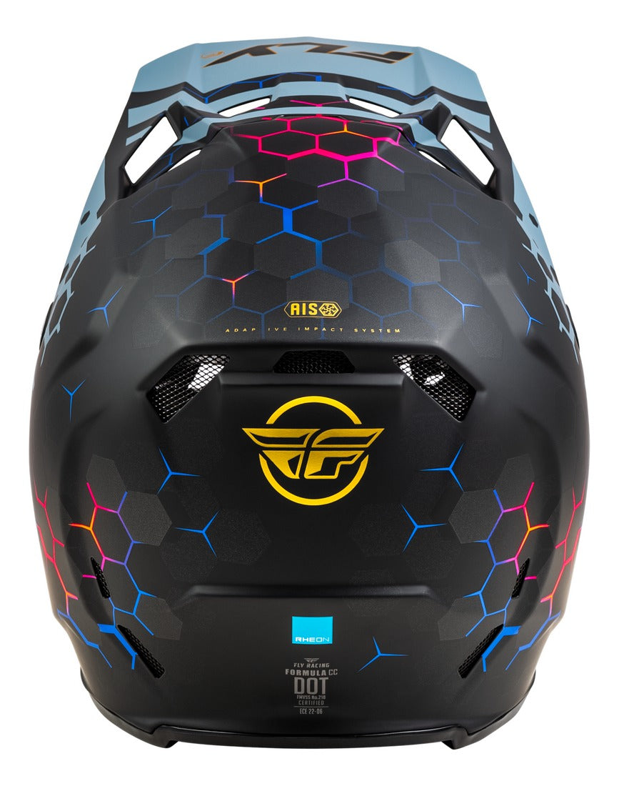 Přilba Fly Racing Formula CC Tektonic černá/šedá