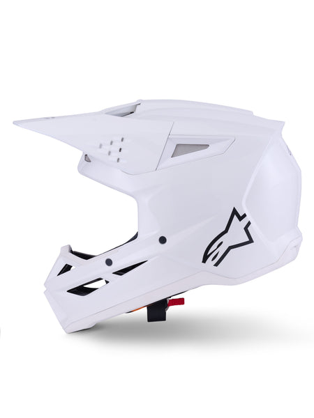 Přilba Alpinestars S-M3 Solid bílá