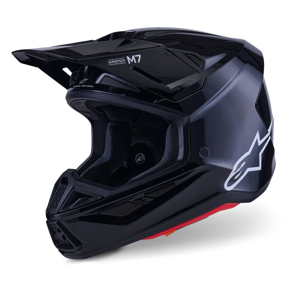 Přilba Alpinestars Supertech S-M7 Solid černá
