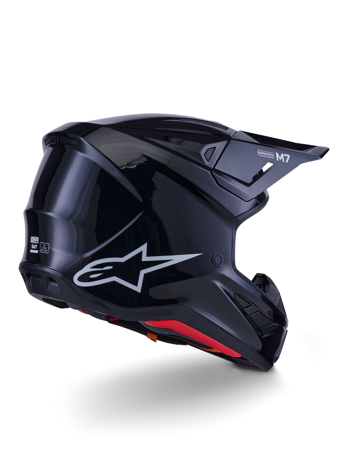 Přilba Alpinestars Supertech S-M7 Solid černá