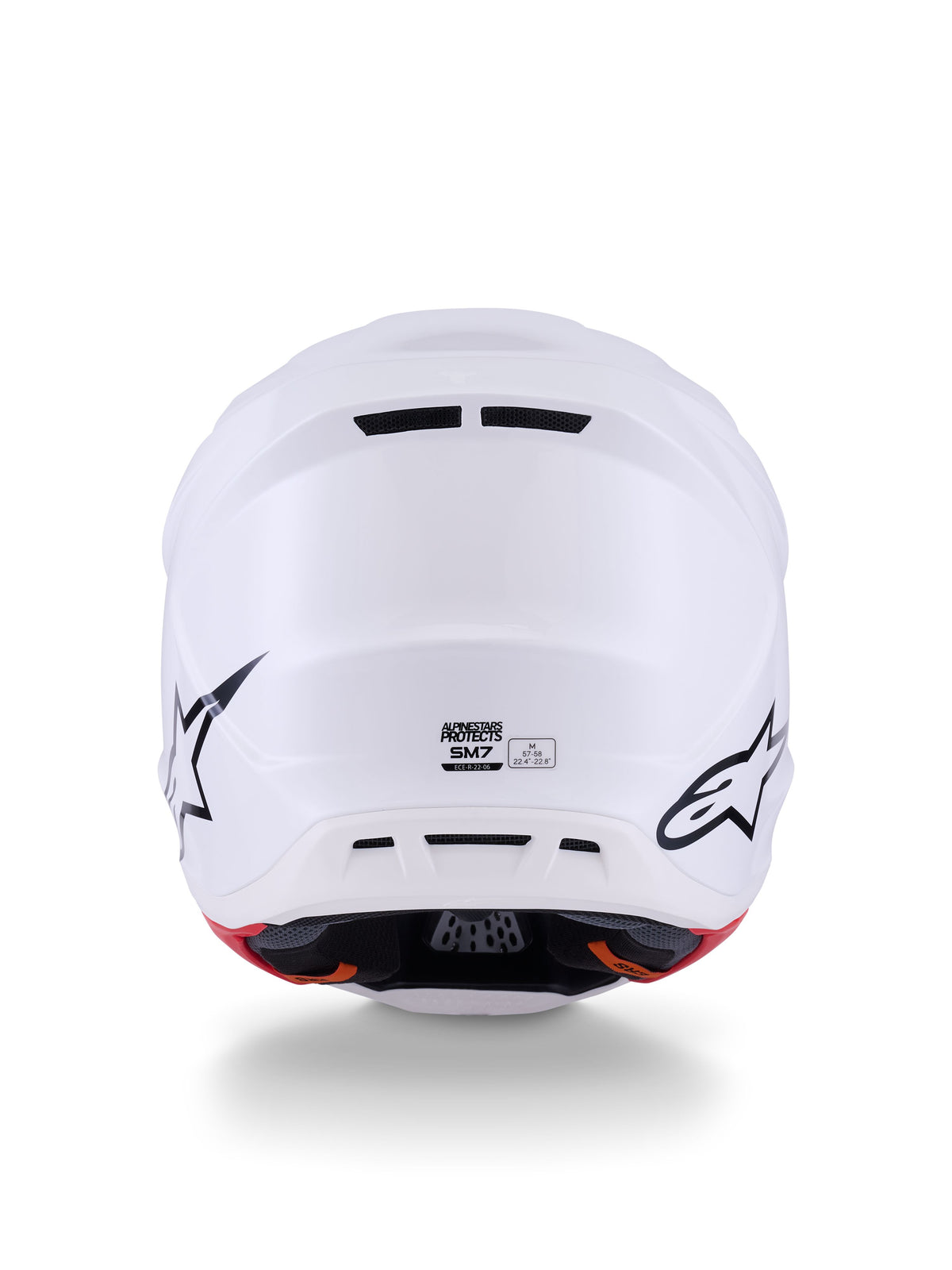 Přilba Alpinestars Supertech S-M7 Solid bílá